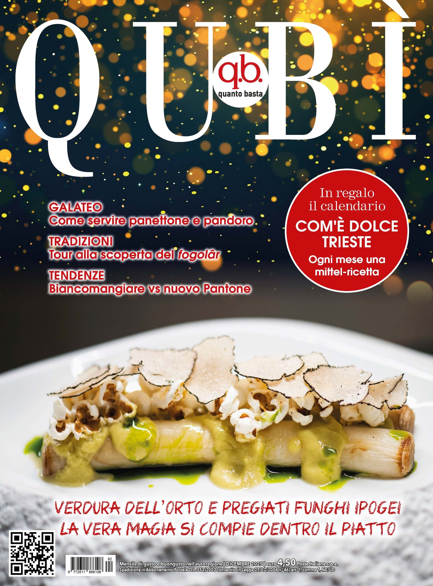 qbquantobasta dicembre 2025 cartaceo
